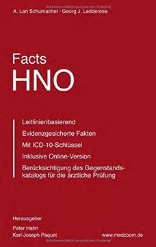 portada Facts HNO: Das neue medizinische Nachschlagewerk (en Alemán)