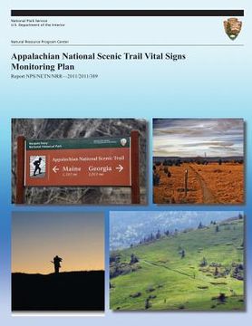 portada Appalachian National Scenic Trail Vital Signs Monitoring Plan (en Inglés)