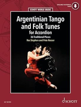 portada Argentinian Tango and Folk Tunes for Accordion - 36 Traditional Pieces Book with Online Material