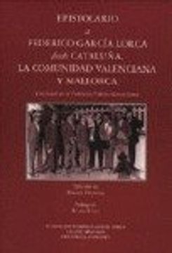 portada Epistolario a Federico García lorca desde Cataluña, la comunidad Valenciana y mallorca