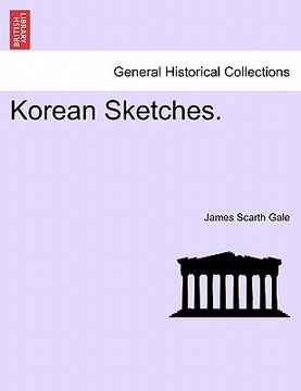 portada korean sketches. (in English)