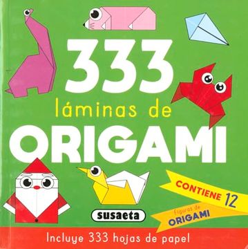 portada 333 Láminas de Origami Verde