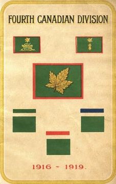 portada Fourth Canadian Division 1916-1919 (en Inglés)