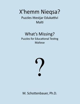 portada What's Missing?  Puzzles for Educational Testing: Maltese (Maltese Edition)