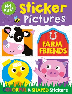 portada My First Sticker Pictures Farm Friends (en Inglés)