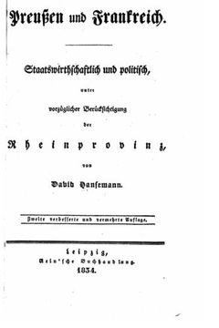 portada Preussen und Frankreich staatswirtschaftliche und politisch (German Edition)
