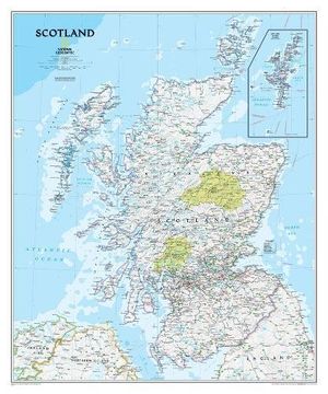 portada Scotland Classic [Tubed] (National Geographic Reference Map) (en Inglés)