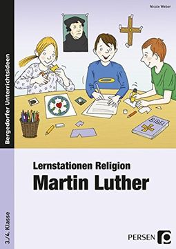 portada Lernstationen Religion: Martin Luther (3. Und 4. Klasse) (en Alemán)