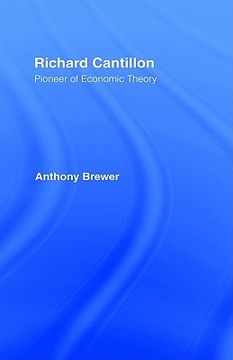 portada richard cantillon: pioneer of economic theory (en Inglés)