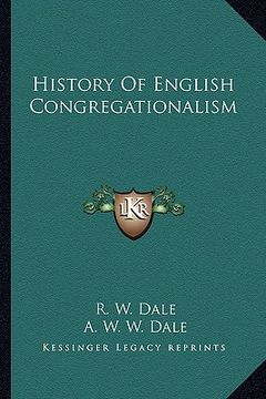 portada history of english congregationalism