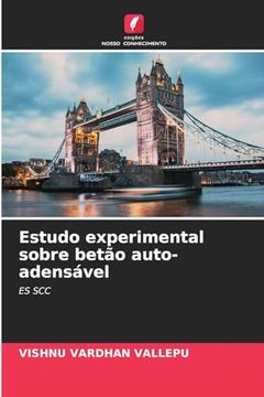 portada Estudo Experimental Sobre Betão Auto-Adensável (in Portuguese)