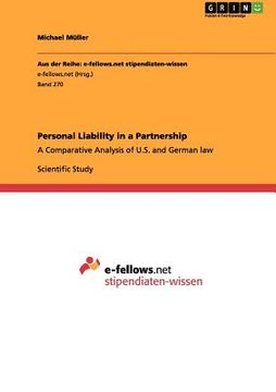 portada personal liability in a partnership