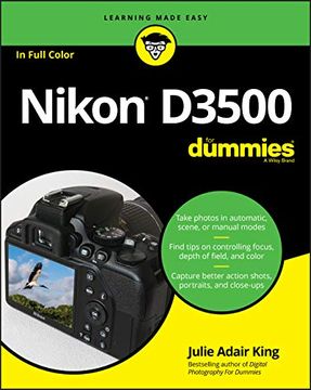 portada Nikon D3500 for Dummies (in English)