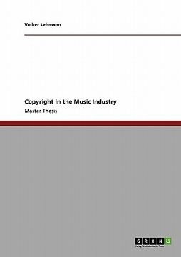 portada copyright in the music industry (en Inglés)
