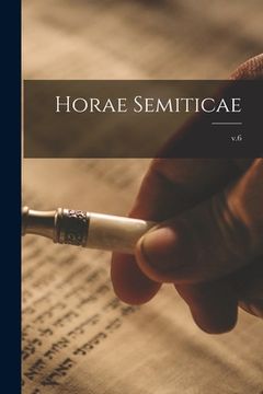 portada Horae Semiticae; v.6 (in English)