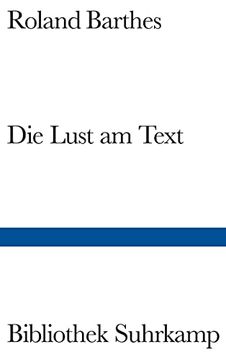 portada Die Lust am Text: 378 (en Alemán)