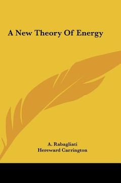 portada a new theory of energy a new theory of energy (en Inglés)