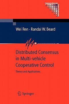 portada distributed consensus in multi-vehicle cooperative control: theory and applications (en Inglés)