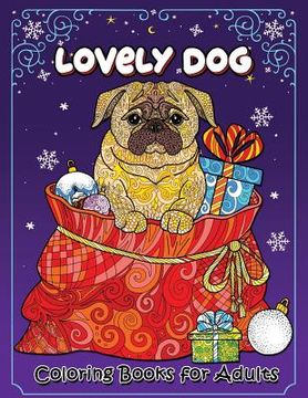 portada Lovely Dog Coloring Book for Adults: New Collection