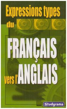 portada Expressions Types du Français Vers L'anglais