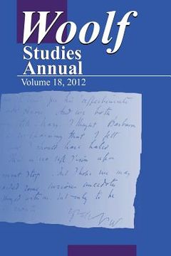 portada woolf studies annual vol 18 (in English)