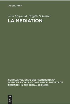 portada La Mediation (en Francés)
