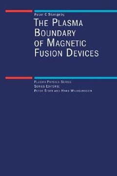 portada the plasma boundary of magnetic fusion devices (en Inglés)