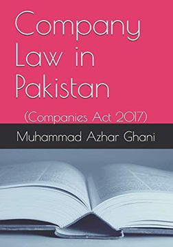 portada Company law in Pakistan: Companies act 2017 (en Inglés)