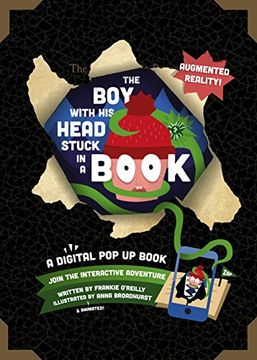 portada The Boy with His Head Stuck in a Book: A Digital Pop-Up Book