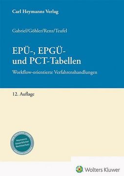 portada Epü-, Epgü- und Pct-Tabellen (en Alemán)