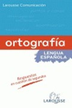 portada ortografia de la lengua espanola/ orthography of the spanish language