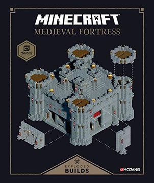 portada Minecraft: Exploded Builds: Medieval Fortress: An Official Mojang Book (en Inglés)