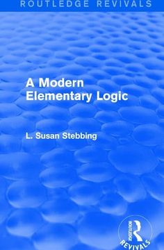 portada Routledge Revivals: A Modern Elementary Logic (1952) (en Inglés)