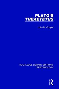portada Plato's Theaetetus (in English)