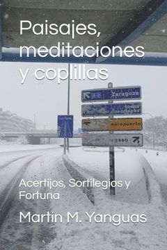portada Paisajes, meditaciones y coplillas: Acertijos, Sortilegios y Fortuna