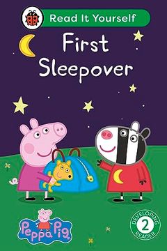 portada Peppa pig First Sleepover: Read it Yourself - Level 2 Developing Reader (in English)