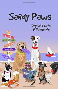 portada Sandy Paws: Dogs and Cats on Delmarva (en Inglés)