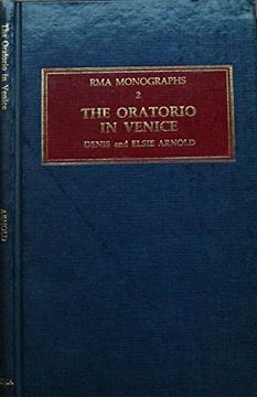 portada The Oratorio in Venice (Royal Musical Association Monographs) (in English)