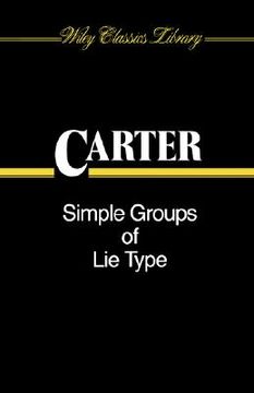 portada simple groups of lie type (en Inglés)