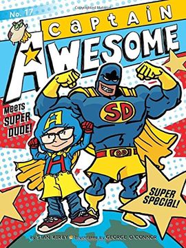 portada Captain Awesome Meets Super Dude!: Super Special (en Inglés)