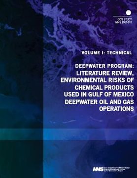 portada Deepwater Program: Literature Review, Environmental Risks of Chemical Products Used in Gulf of Mexico Deepwater Oil and Gas Operations, V (en Inglés)