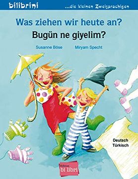portada Was Ziehen wir Heute an? Kinderbuch Deutsch-Türkisch (in Turco)