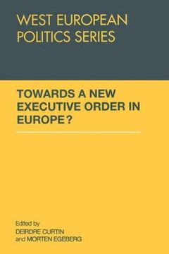 portada towards a new executive order in europe? (en Inglés)