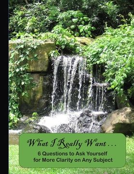 portada What I Really Want: 6 Questions to Ask Yourself for More Clarity on Any Subject - Waterfall Cover 3 (en Inglés)