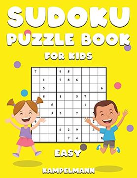 portada Sudoku Puzzle Book for Kids Easy: 200 Easy Difficulty Sudokus for Kids With Instructions and Solutions - Large Print 