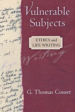 portada Vulnerable Subjects: Ethics and Life Writing (en Inglés)
