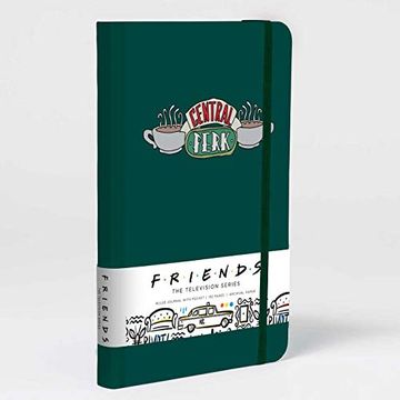 portada Friends Hardcover Ruled Journal (en Inglés)