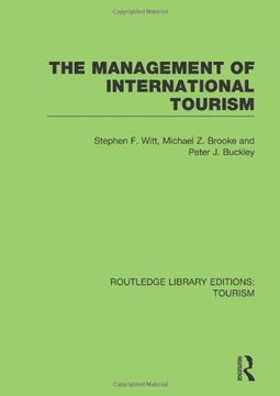 portada 5: The Management of International Tourism (RLE Tourism): Volume 5 (Routledge Library Editions: Tourism)