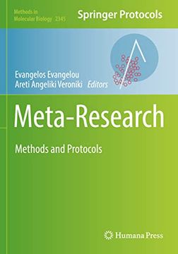 portada Meta-Research: Methods and Protocols (Methods in Molecular Biology, 2345) (en Inglés)