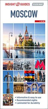 portada Insight Guides Flexi map Moscow (Insight Flexi Maps) (in English)